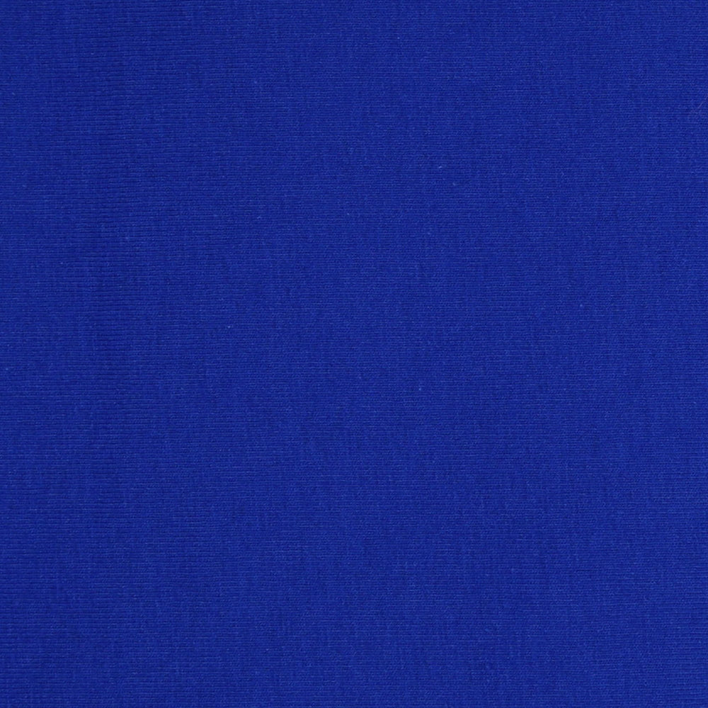 12oz Turkish Cotton Spandex Jersey | Royal Blue - FabricLA.com