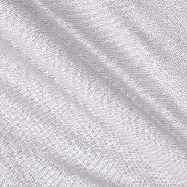 Modal Spandex Fabric, White