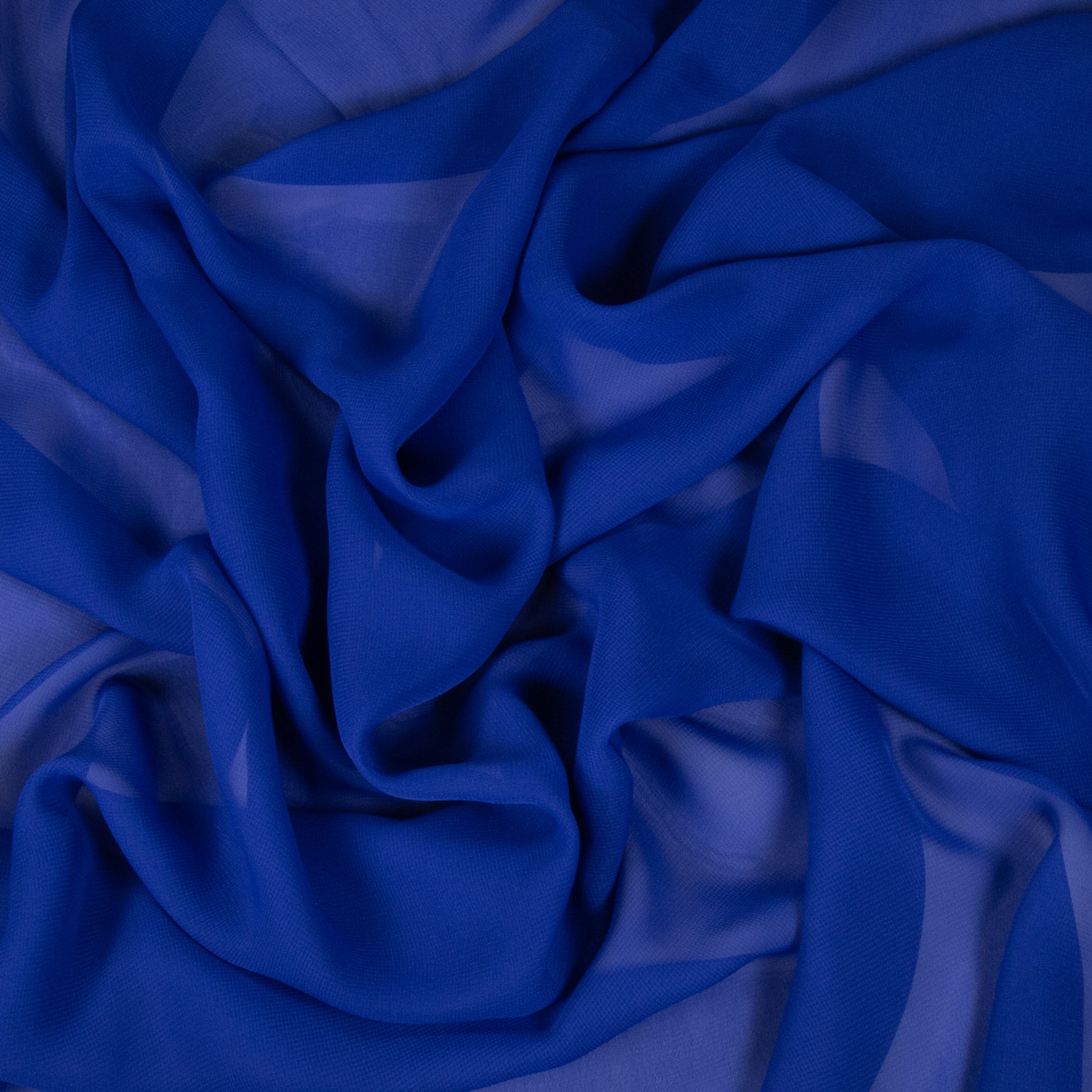 Royal Color Chiffon Fabric