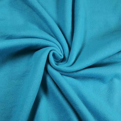 Anti Pill Polar Fleece Fabric | Turquoise - FabricLA.com