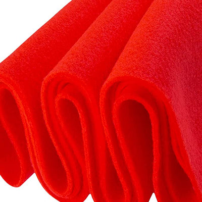 FabricLA Craft Felt Fabric - 36" X 36" Inch Wide & 1.6mm Thick Felt Fabric - Use This Soft Felt for Crafts - Felt Material Pack - FabricLA.com
