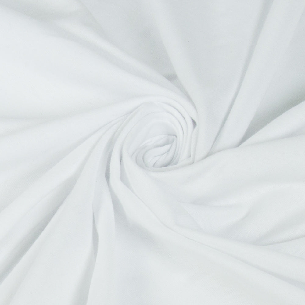 Organic White Single Jersey Fabric