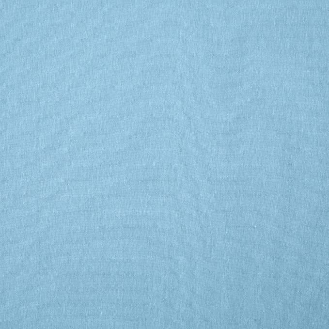 FabricLA 10oz Cotton Spandex Jersey | Dusty Blue - FabricLA.com