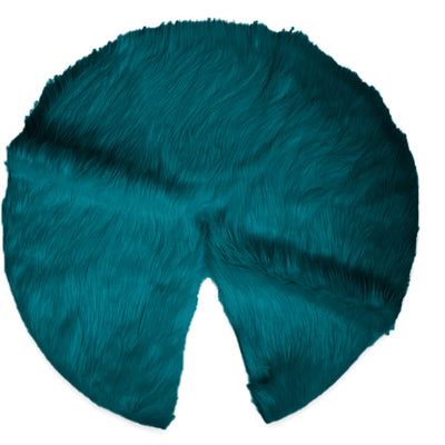 Faux Fur Christmas Tree Skirt for Holiday Decorations 40 inch (101cm)