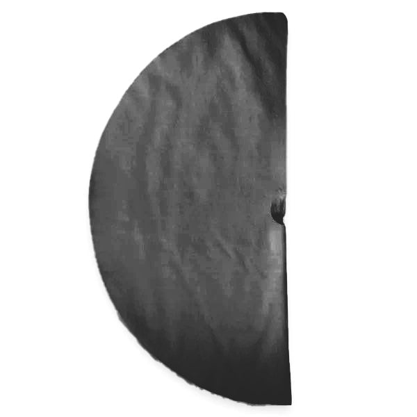Faux Fur Christmas Tree Skirt for Holiday Decorations 60 inch (152cm).