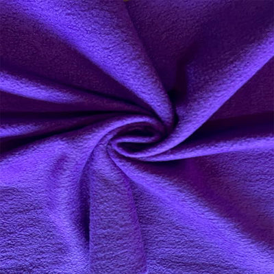 Anti Pill Polar Fleece Fabric | Purple - FabricLA.com