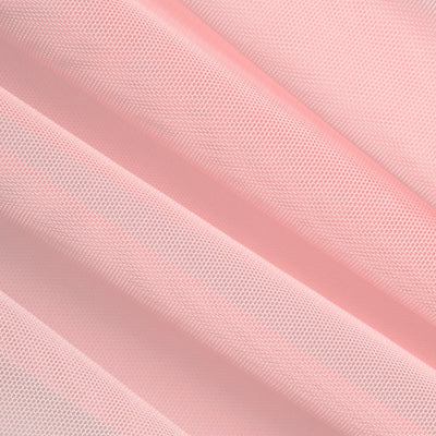 FabricLA Nylon Spandex Performance Power Mesh Fabric | Dusty Pink