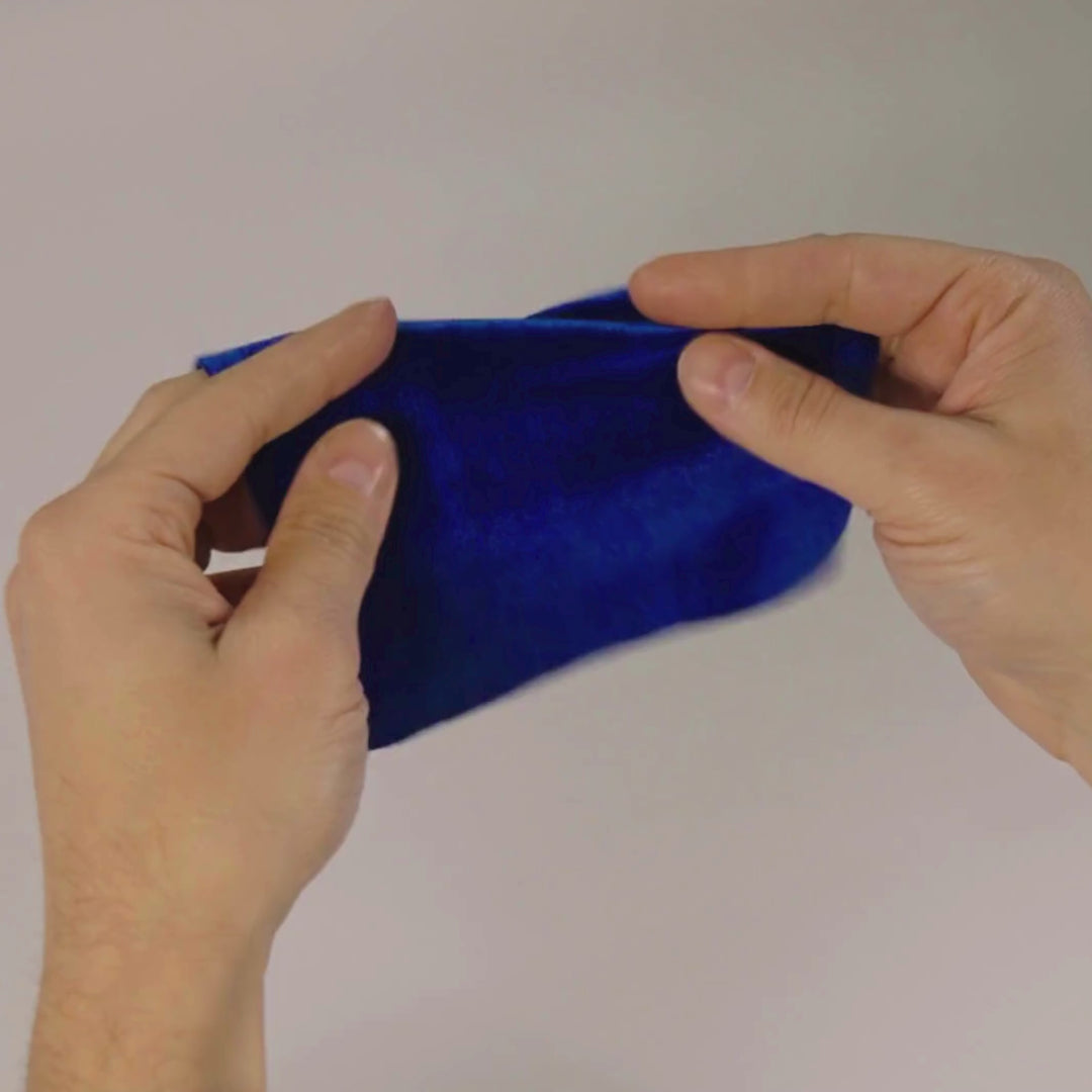 FabricLA | Stretch Velvet Fabric | 90% Polyester 10% Spandex | Royal Blue