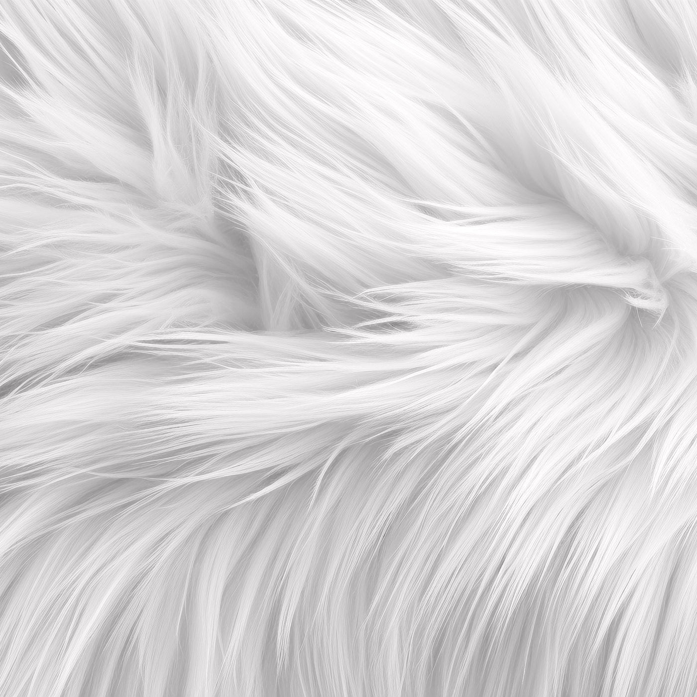 FabricLA Shaggy Faux Fur Fabric by The Yard for Art & Craft Supply | Many Colors - FabricLA.com