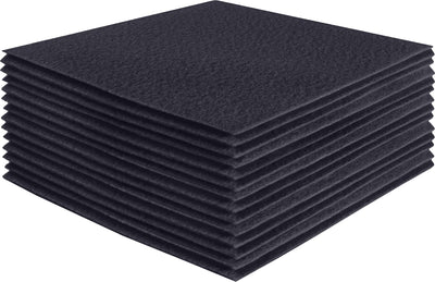 Acrylic Felt Craft Sheet Packs | Dark Grey A60 - FabricLA.com
