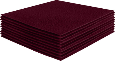 Acrylic Felt Craft Sheet Packs | Burgundy A27 - FabricLA.com