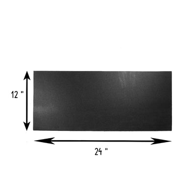 Tooling Leather Rectangles | Crafting Heavy Weight Full Grain Cowhide (2.8-3.00mm)  | Crazy Black - FabricLA.com