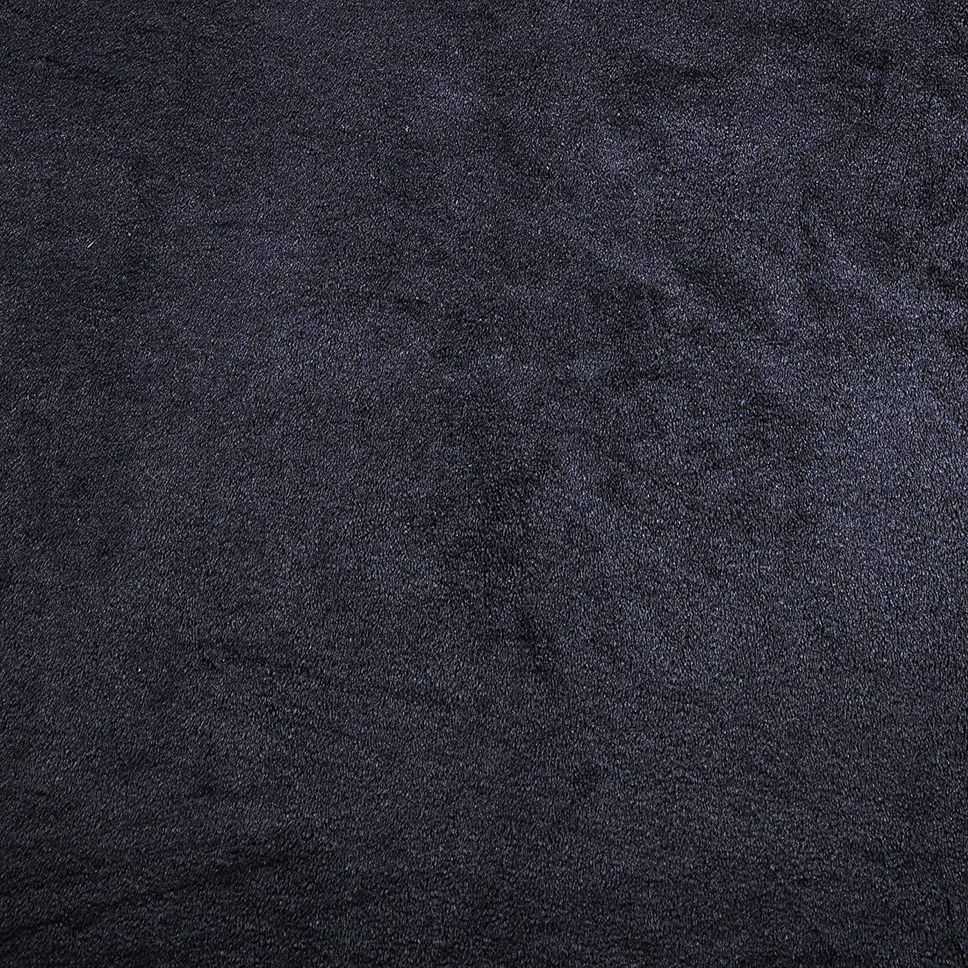FabricLA Minky Solid Fabric - 60" Inch Wide | Black Solid - FabricLA.com
