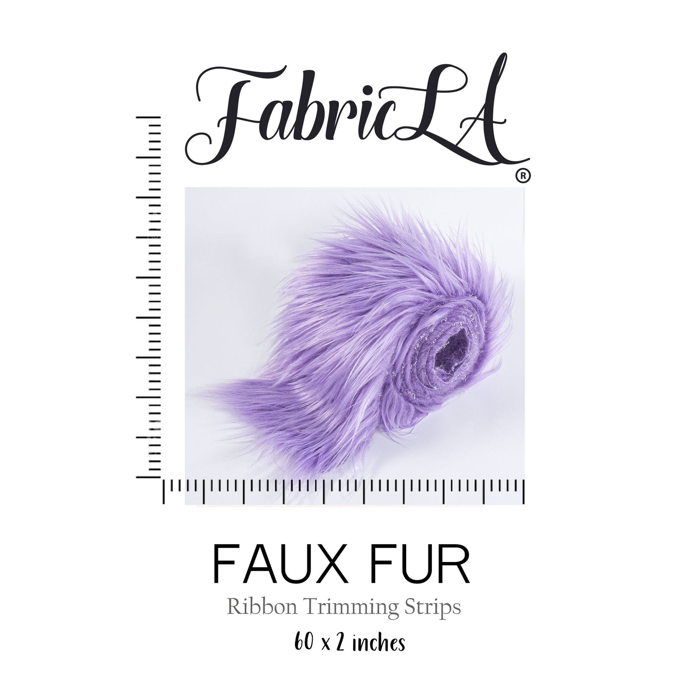 FabricLA Faux Fur Vegan Animal Friendly Designer Fashion Mohair Fabric Turquoise