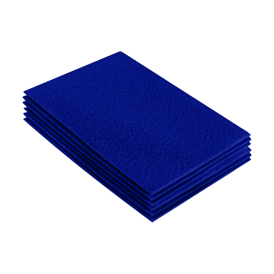 Acrylic Felt 9"X12" Sheet Packs | Royal Blue - FabricLA.com