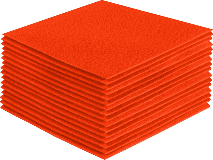 Acrylic Felt Craft Sheet Packs | Neon Orange A22 - FabricLA.com