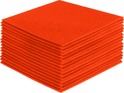 Acrylic Felt Craft Sheet Packs | Neon Orange A22 - FabricLA.com
