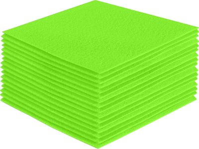Acrylic Felt Craft Sheet Packs | Neon Green A54 - FabricLA.com