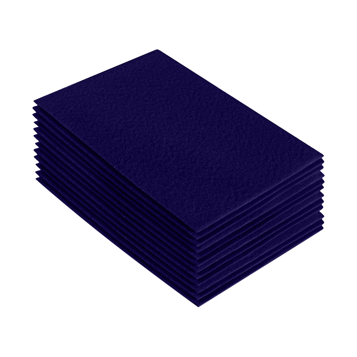 Acrylic Felt 9"X12" Sheet Packs | Navy Blue - FabricLA.com