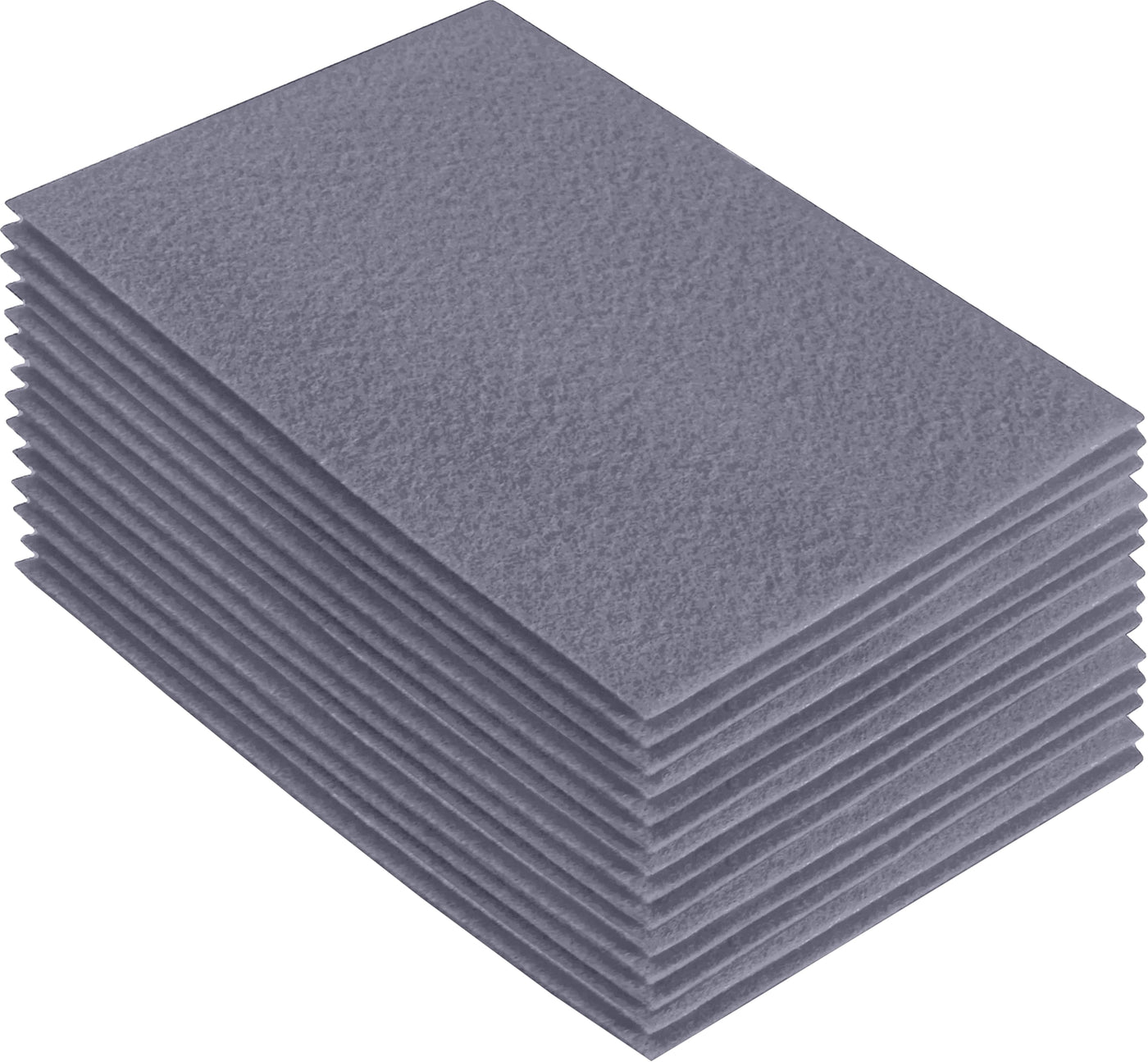 Acrylic Felt Craft Sheet Packs | Grey 451 - FabricLA.com
