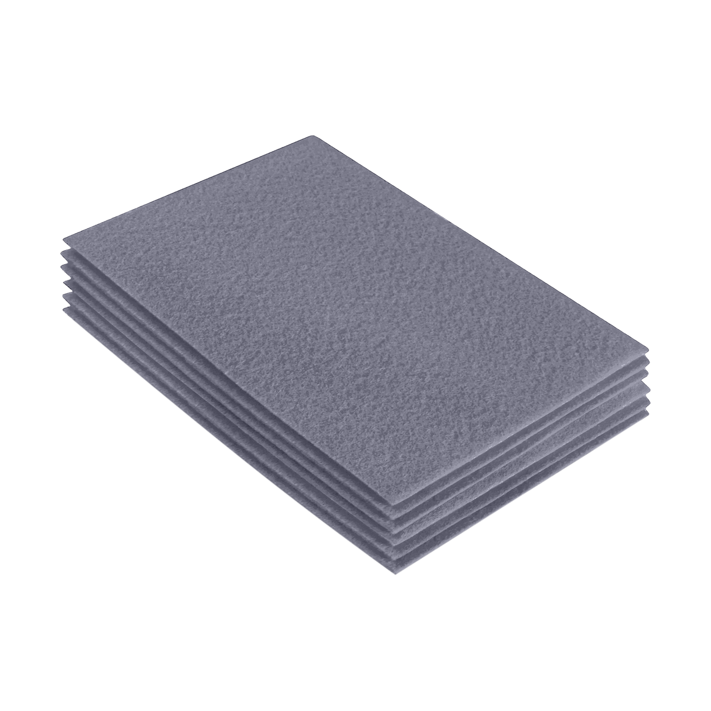 Acrylic Felt 9"X12" Sheet Packs | Grey - FabricLA.com