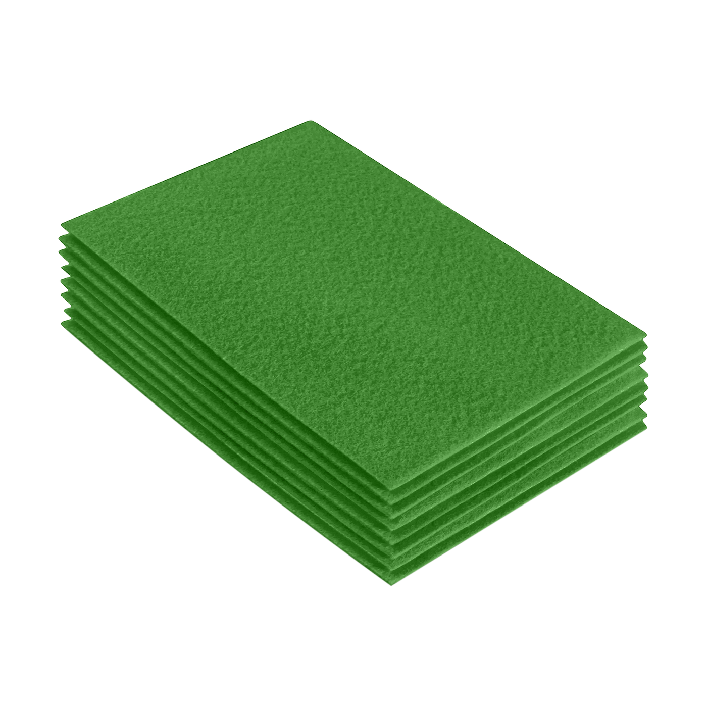 Acrylic Felt 9"X12" Sheet Packs | Green - FabricLA.com