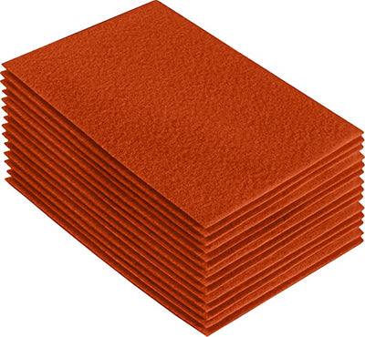 Acrylic Felt Craft Sheet Packs | Orange 141 - FabricLA.com
