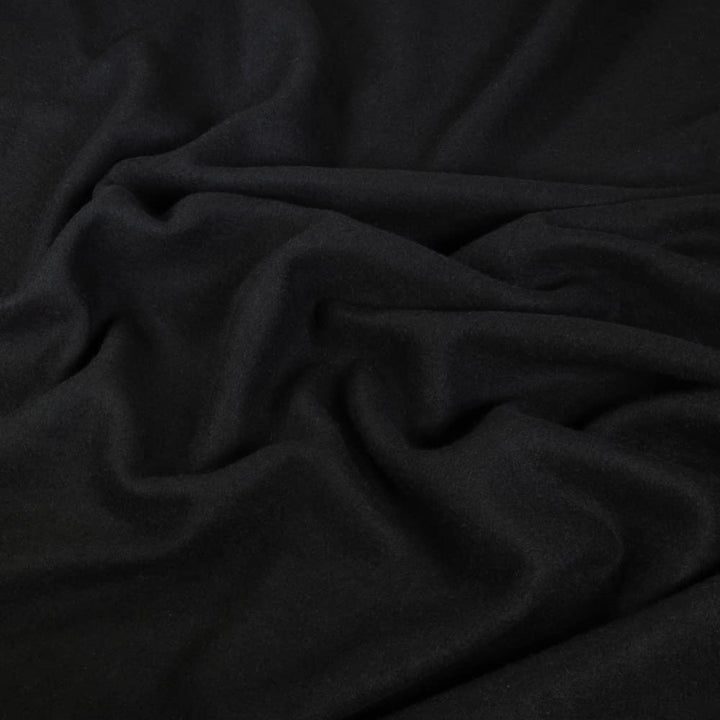 FabricLA | Sweatshirt Fleece | 70" Wide | Poly Cotton Blend | Black - FabricLA.com