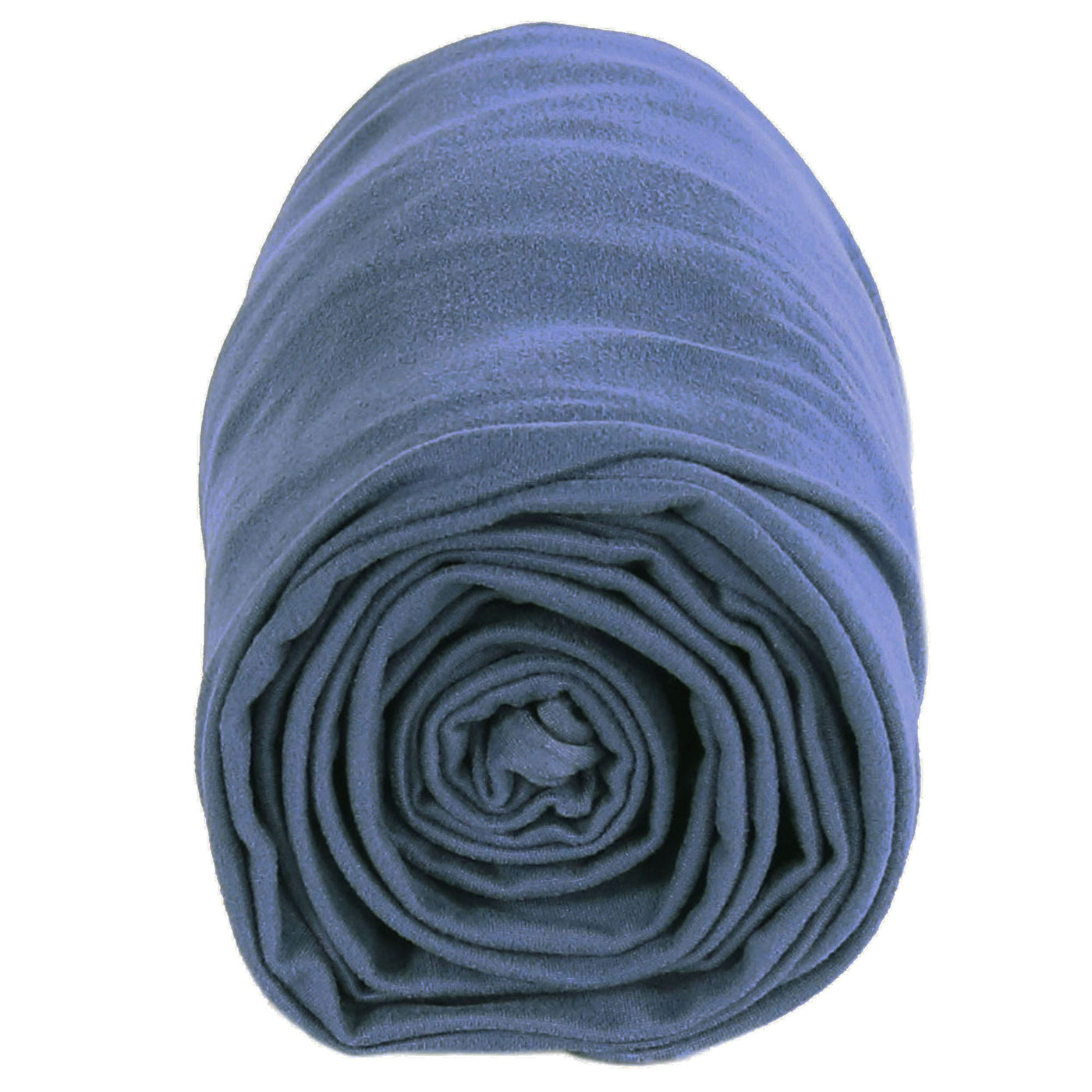 FabricLA | DTY Double Brushed Polyester Spandex Knit Fabric | Sold by the Yard | Shorts, pants, sleeveless blouses, T-shirts | Periwrinkle Blue - FabricLA.com