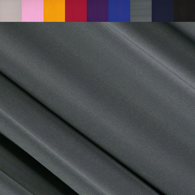 ITY Polyester Spandex Fabric | Charcoal | Shop FabricLA.com