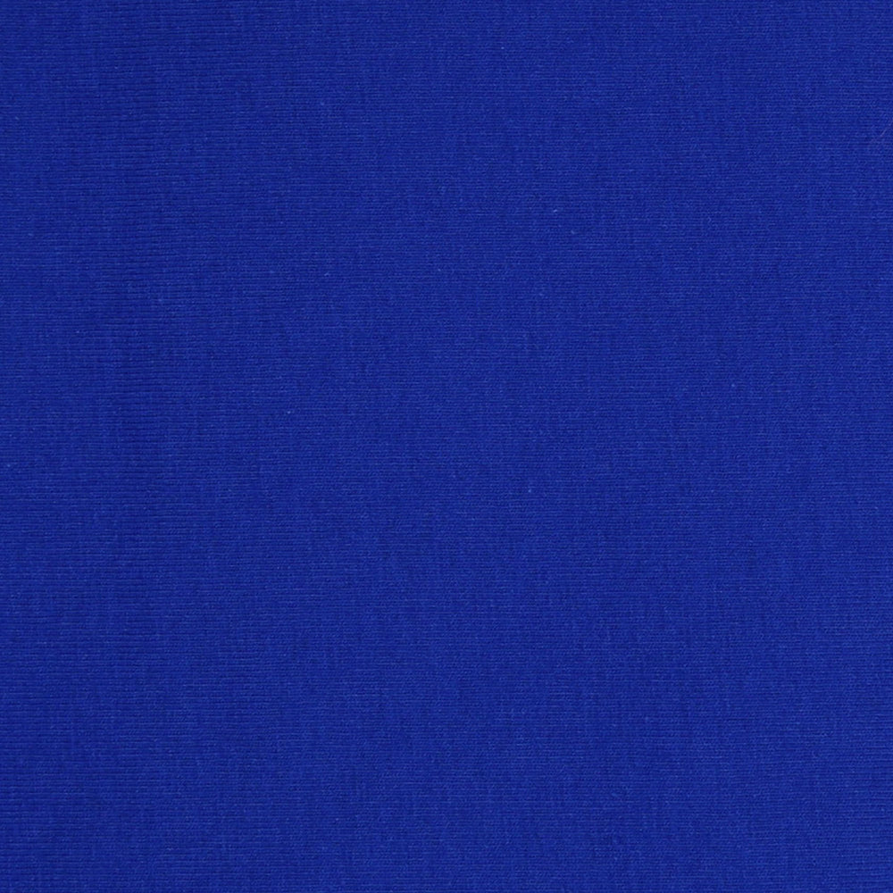 Cotton Lycra Spandex Knit Jersey by the yard -12 oz - Royal - FabricLA.com