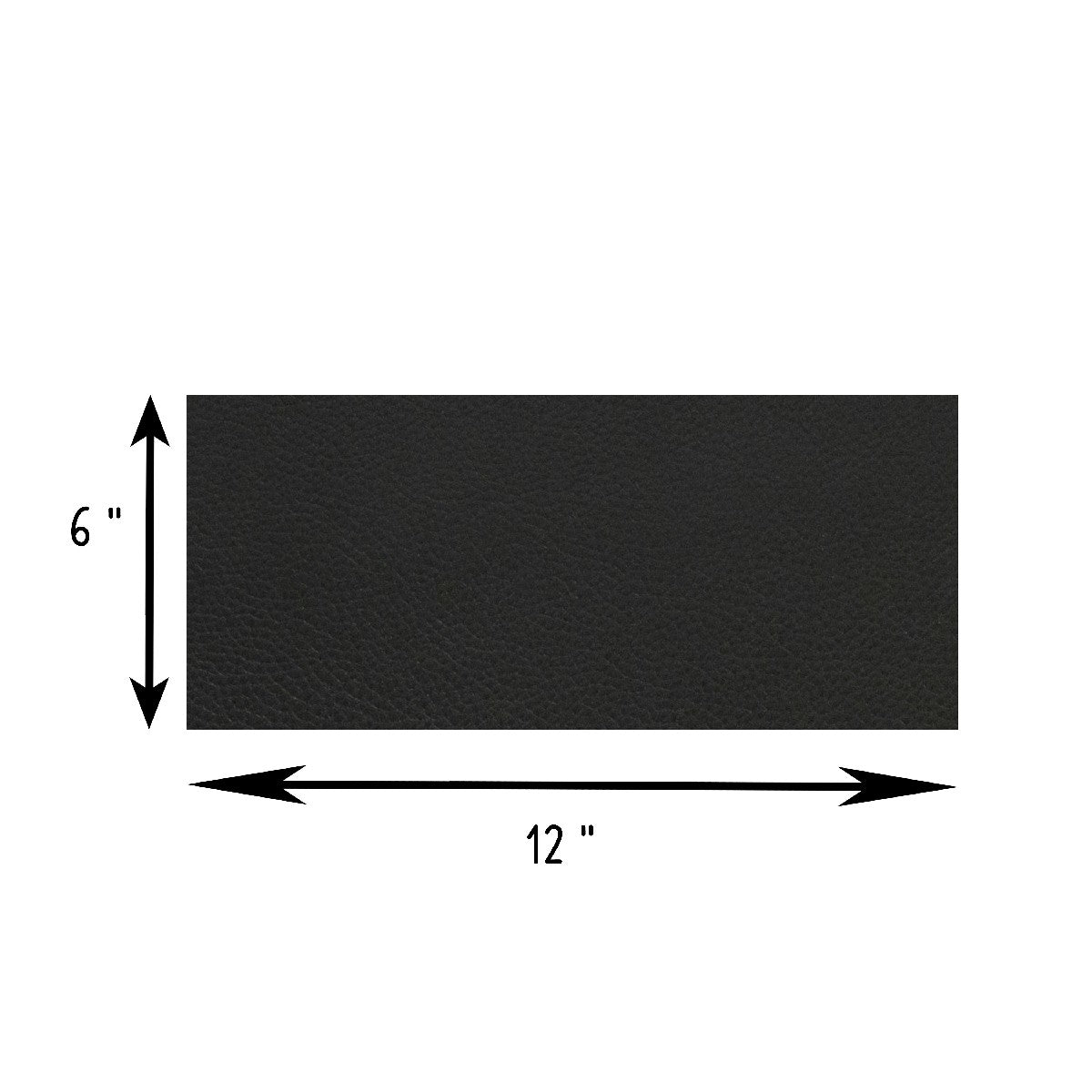 Genuine Leather Tooling and Crafting Sheets | Heavy Duty Full Grain Cowhide (1.2-1.4mm) | Flotter Black - FabricLA.com