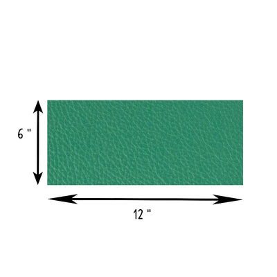 Genuine Leather Tooling and Crafting Sheets | Heavy Duty Full Grain Cowhide (2mm) | Flotter Green - FabricLA.com