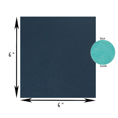 Genuine Leather Tooling and Crafting Sheets | Heavy Duty Full Grain Cowhide (2mm) | Flotter Navy - FabricLA.com