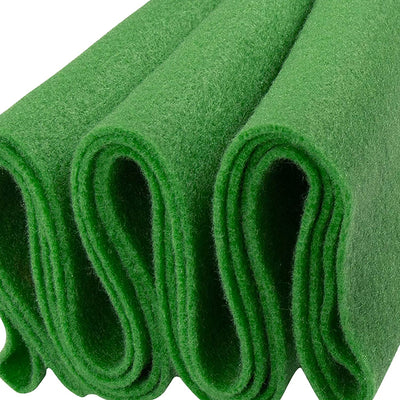 FabricLA | Acrylic Felt Craft Fabric by the Yard | 72" Inch Wide | 1.6mm Thick | Sewing, Cushion, Padding, and DIY, Arts & Crafts | Green | FabricLA.com