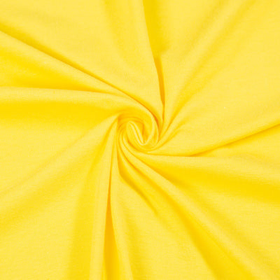 10oz Cotton Spandex Jersey | Yellow - FabricLA.com