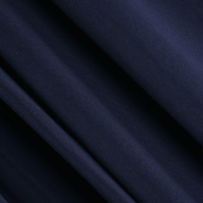 ITY Polyester Spandex Fabric | Navy - FabricLA.com
