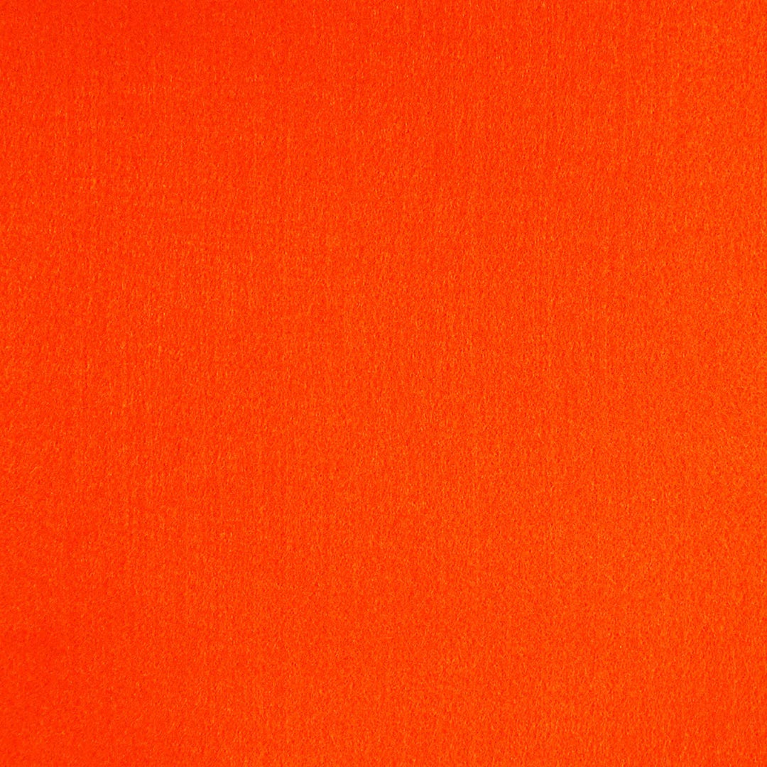 FabricLA | Acrylic Felt Craft Fabric by the Yard | 72" Inch Wide | 1.6mm Thick | Sewing, Cushion, Padding, and DIY, Arts & Crafts | Neon Orange | FabricLA.com