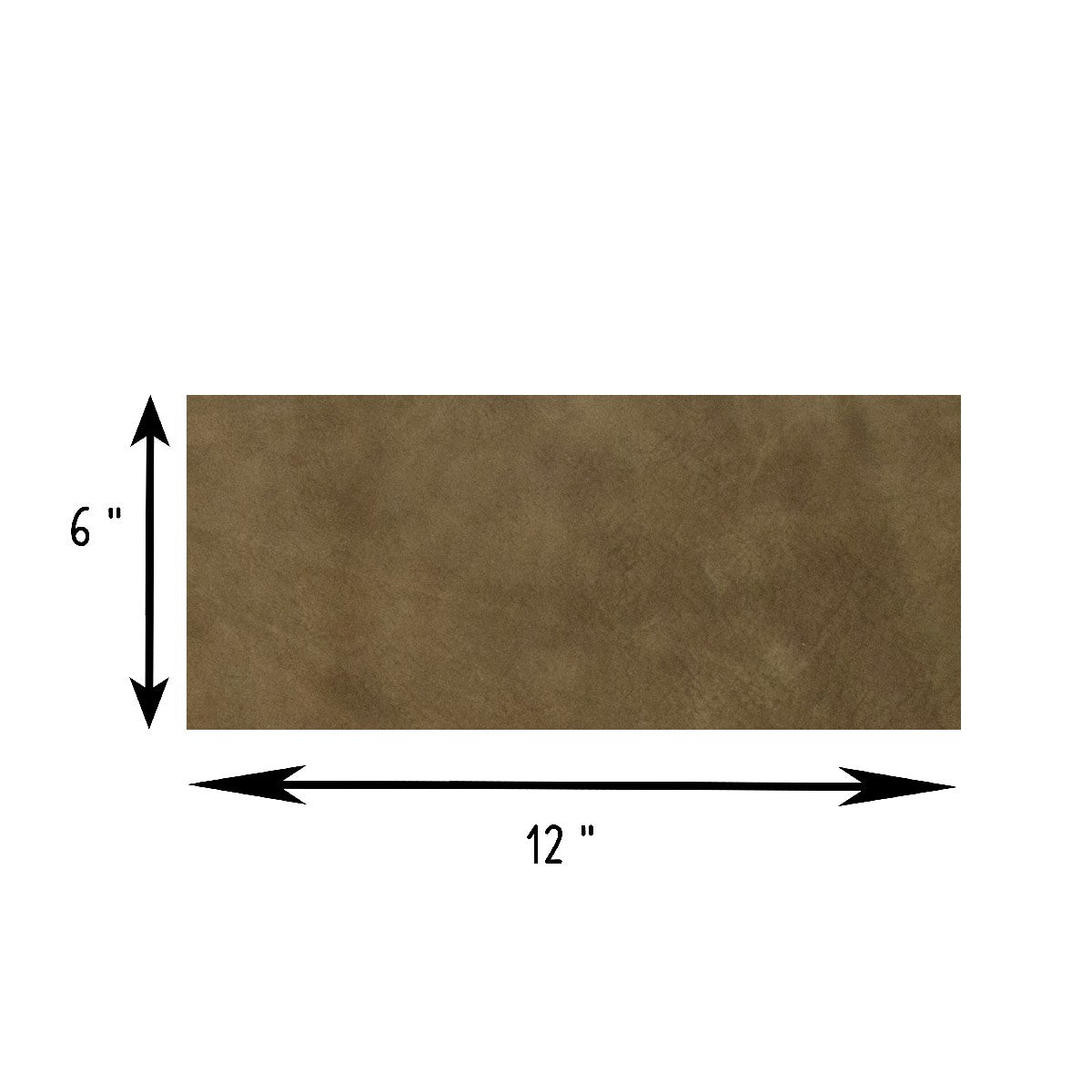 Genuine Leather Tooling and Crafting Sheets | Heavy Duty Full Grain Cowhide (2.5mm) | Nubuck Brown - FabricLA.com
