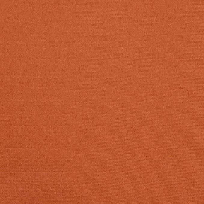 Turkish Cotton Spandex Jersey Fabric | 12oz | Orange - FabricLA.com