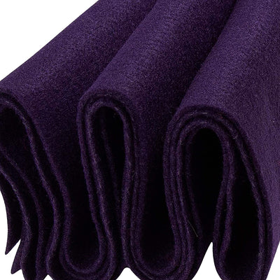 FabricLA | Acrylic Felt Craft Fabric by the Yard | 72" Inch Wide | 1.6mm Thick | Sewing, Cushion, Padding, and DIY, Arts & Crafts | Plum | FabricLA.com