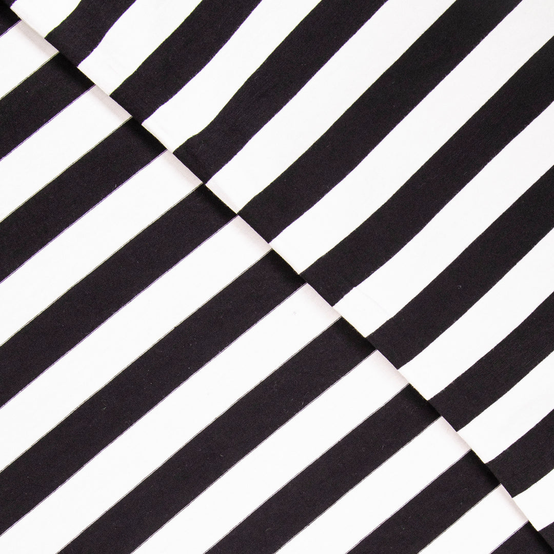 FabricLA Rayon Spandex Jersey Knit Fabric by the Yard - Stripes & Plaids - FabricLA.com