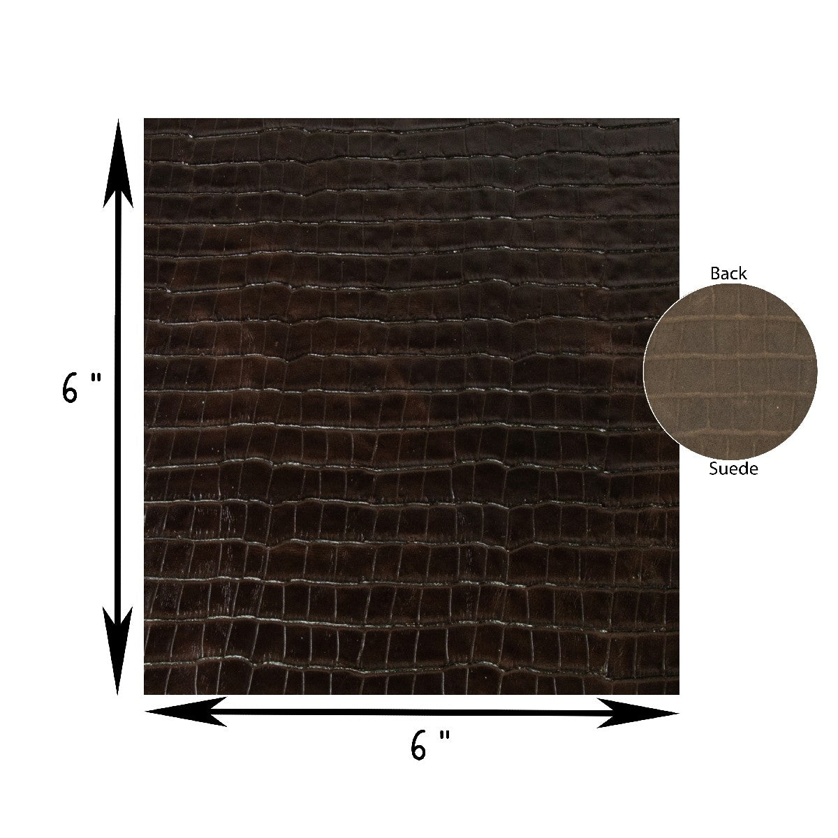 Genuine Leather Tooling and Crafting Sheets | Heavy Duty Full Grain Cowhide (1.2-1.4mm) | Tampa Dk. Brown - FabricLA.com