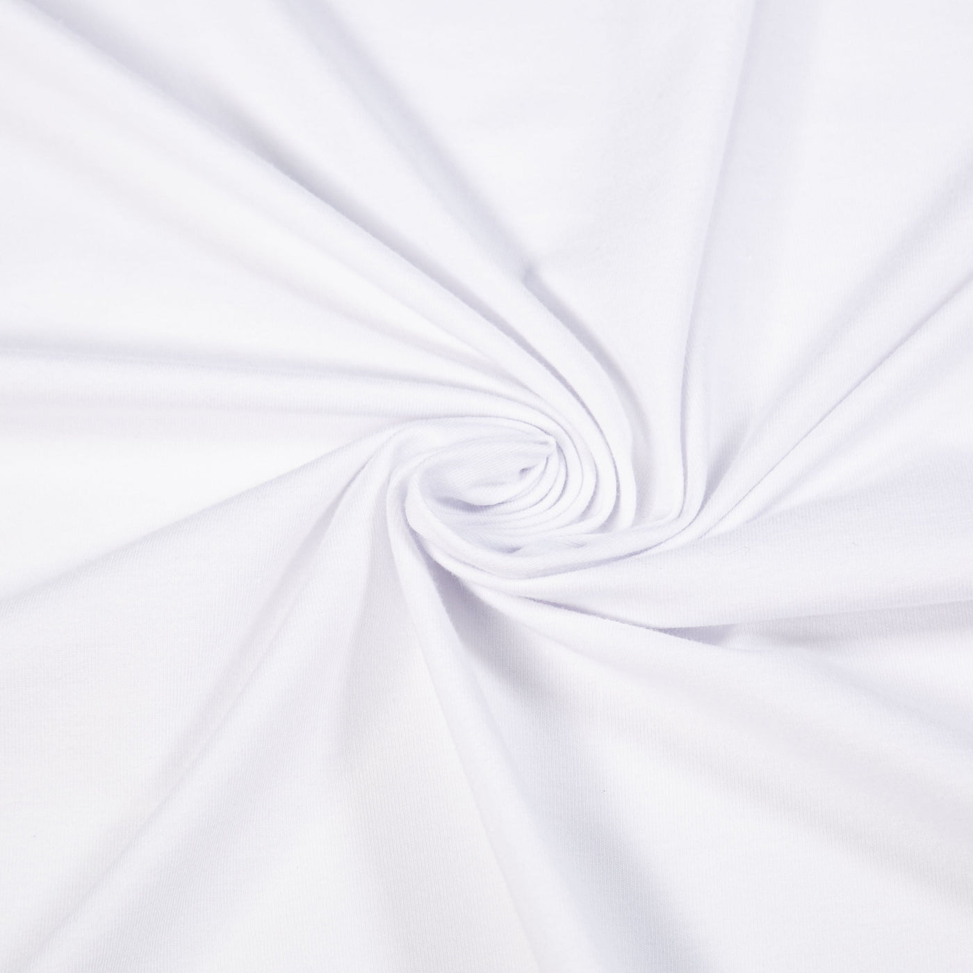 10oz Cotton Spandex Jersey Fabric | White | Shop FabricLA.com