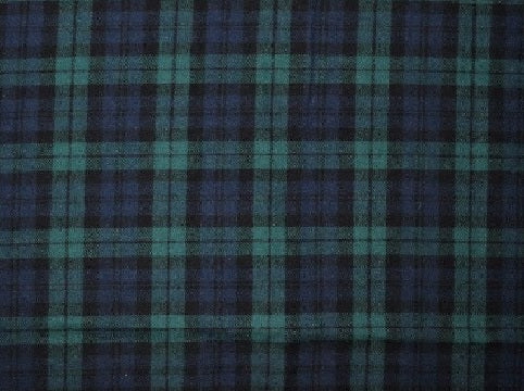Cotton Flannel Plaid Tartan Fabric by the yard Style#5 - FabricLA.com
