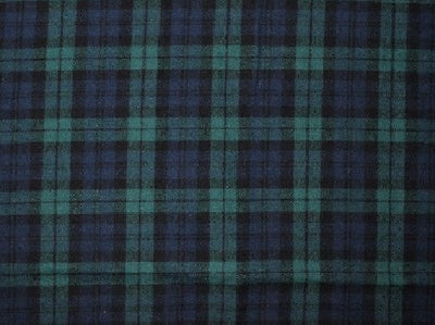 Cotton Flannel Plaid Tartan Fabric by the yard Style#5 - FabricLA.com